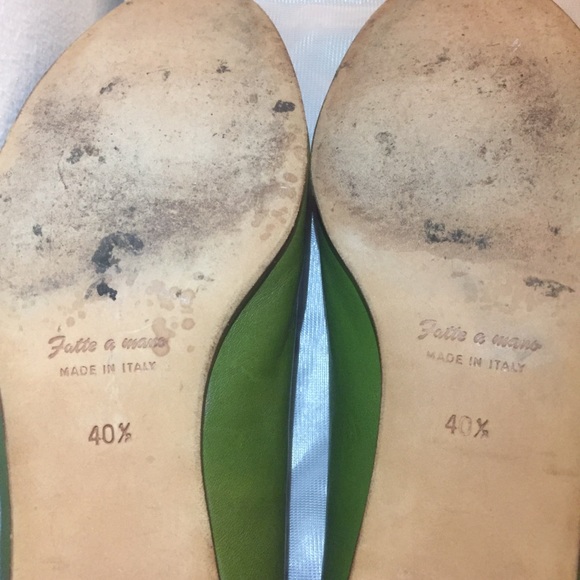 Henry Cuir Barneys New York Leather Shoes Sz40.5 - Picture 10 of 12